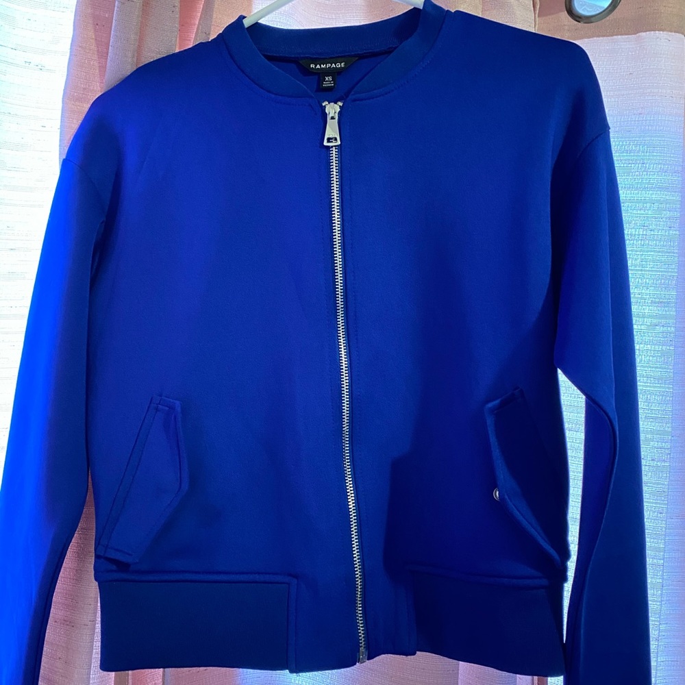 Rampage blue bomber jacket !